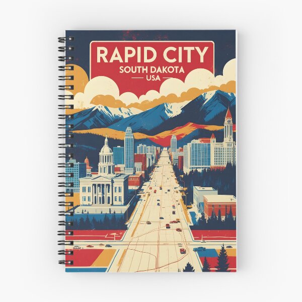 Item preview, Rapid City South Dakota Vintage Travel Tourism designed and sold by TravelersGems.