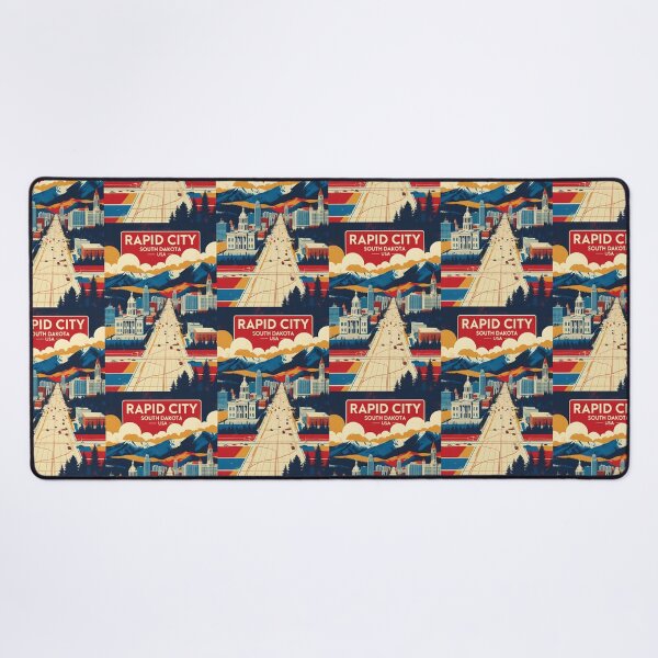 Item preview, Rapid City South Dakota Vintage Travel Tourism designed and sold by TravelersGems.