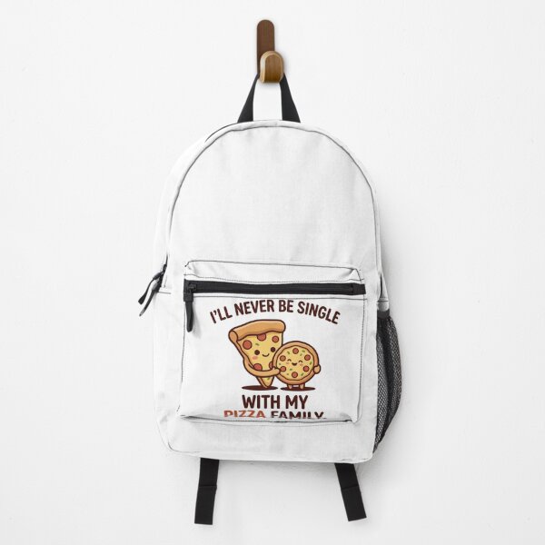 Item preview, 'll Never Be Single With My Pizza Family Funny Art designed and sold by Amir Faysal.