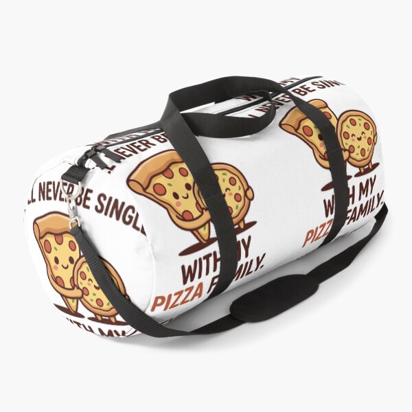 Item preview, 'll Never Be Single With My Pizza Family Funny Art designed and sold by Amir Faysal.