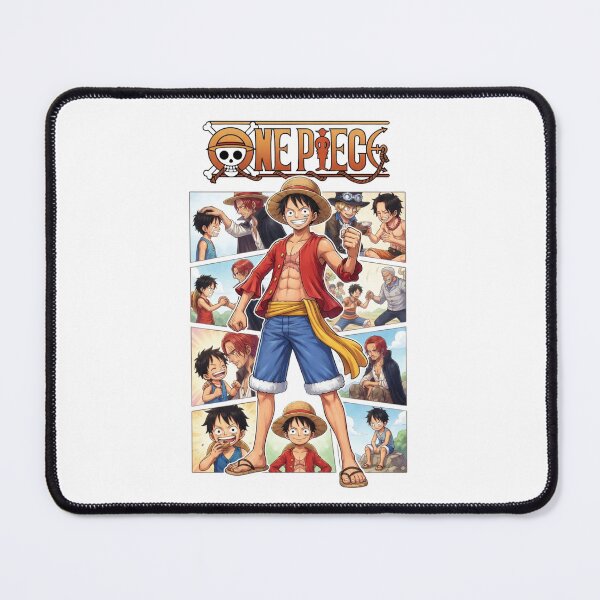 Item preview, Monkey D. Luffy Memories One Piece Pirate Collage designed and sold by FreakToons.