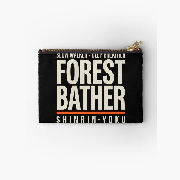 Item preview, Forest Bathing Slow Walker Deep Breather Shinrin Yoku designed and sold by Osmose-Studio.
