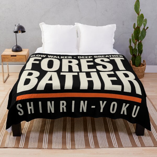 Item preview, Forest Bathing Slow Walker Deep Breather Shinrin Yoku designed and sold by Osmose-Studio.