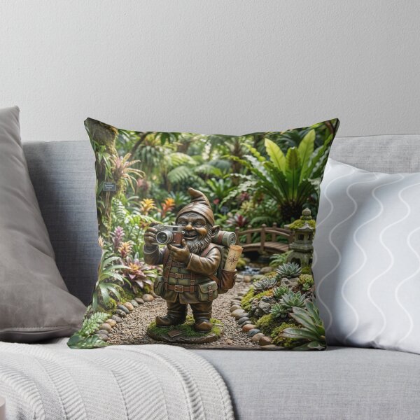 Item preview, Gnome Safari Art Print – Safari Lover Gift, Poland Travel Decor designed and sold by Purrfecta.