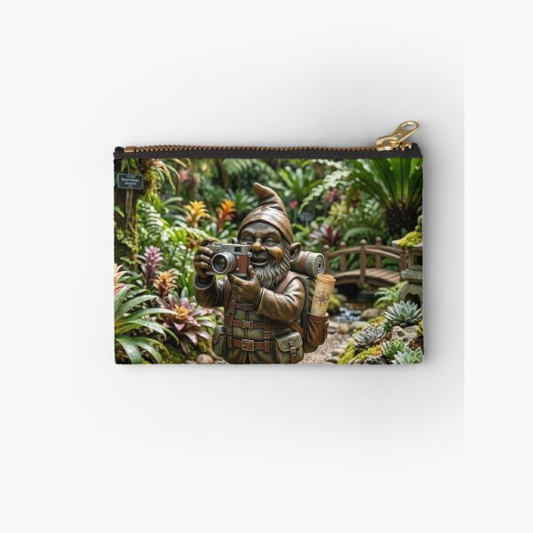 Item preview, Gnome Safari Art Print – Safari Lover Gift, Poland Travel Decor designed and sold by Purrfecta.