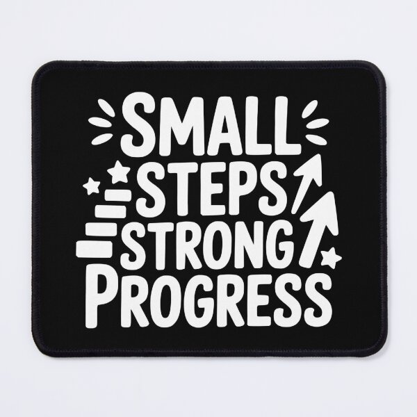 Item preview, Small Steps Strong Progress designed and sold by theartfulaspie.