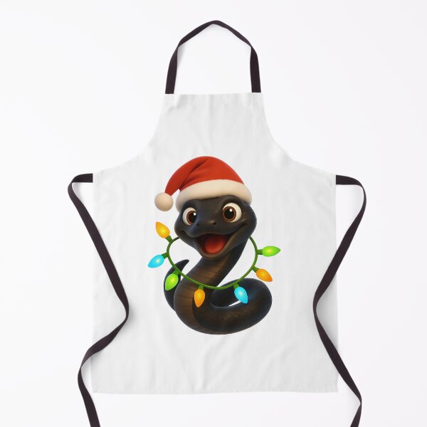 Item preview, Southern Black Racer Snake Christmas designed and sold by Sillytoe.