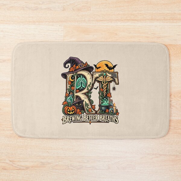 Item preview, Halloween RT Brewing Better Breaths Witch Respiratory Therapist designed and sold by ClinicalHubs.