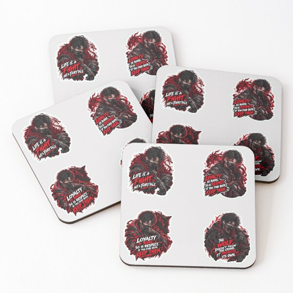 Item preview, Dark Anime Boy Quotes Sticker Pack Edgy Aesthetic Bundle designed and sold by NovaToons.