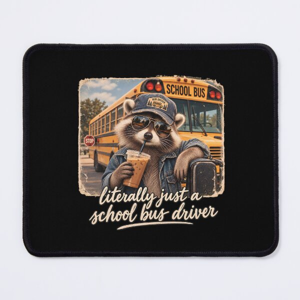 Item preview, School Bus Driver Raccoon Shirt, Funny School Transportation Tshirt, Appreciation Gifts, School Staff Tee Back To School designed and sold by greatmar1.