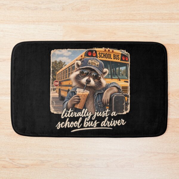 Item preview, School Bus Driver Raccoon Shirt, Funny School Transportation Tshirt, Appreciation Gifts, School Staff Tee Back To School designed and sold by greatmar1.