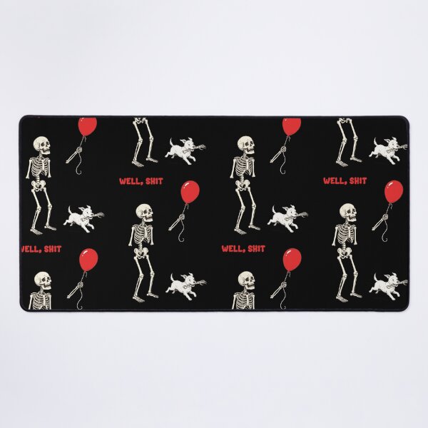 Item preview, Well Shit Skeleton | Skeleton Lost Balloon designed and sold by TeeARTHY.