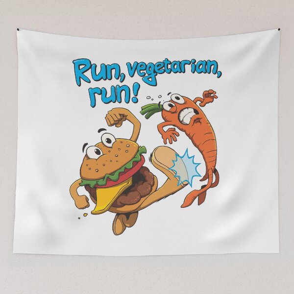 Item preview, Run, Vegetarian, Run designed and sold by Maka4.