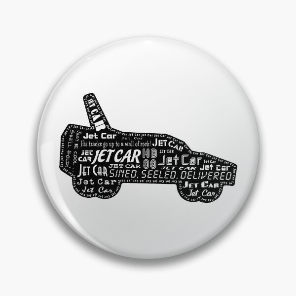 Item preview, Buckaroo Banzai Jet Car text designed and sold by Hedrin.