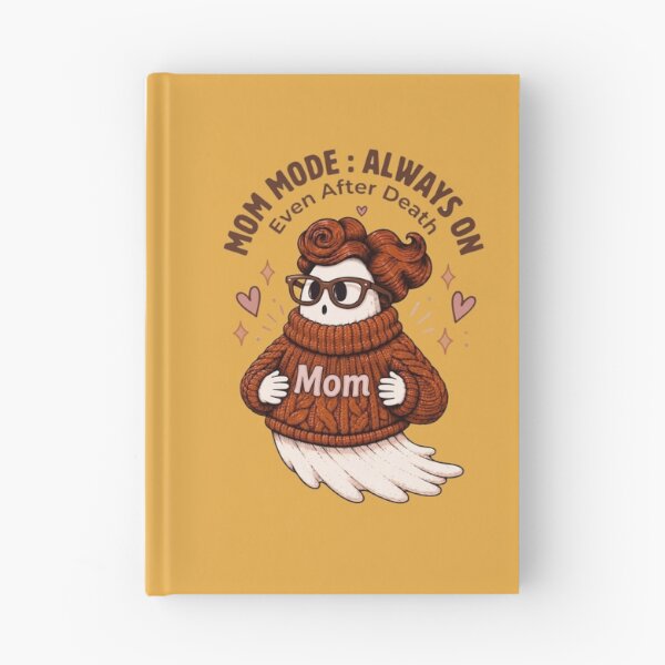 Item preview, Mom Mode Always On Ghost Retro Halloween Gift designed and sold by Tiny Nest Studio.