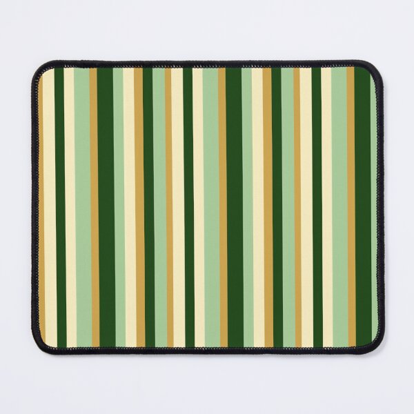 Item preview, Green Gold Stripe Lux Holiday Decor Palm Springs December Color designed and sold by Licorice Moon.