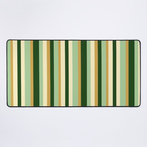 Item preview, Green Gold Stripe Lux Holiday Decor Palm Springs December Color designed and sold by Licorice Moon.