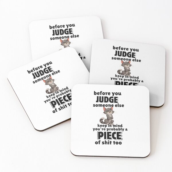 Item preview, Before you Judge me designed and sold by bubblevixen.