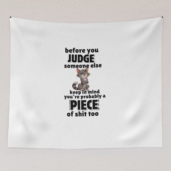 Item preview, Before you Judge me designed and sold by bubblevixen.