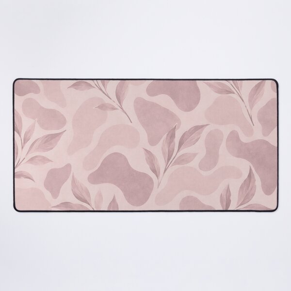 Item preview, Dusty Rose Botanical Abstract – Mauve Organic Leaf Pattern designed and sold by HO•Designs.