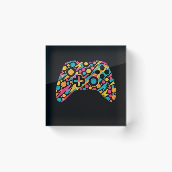 Item preview, Retro Colorful Gaming Controller Gamer Gift designed and sold by Moizento.