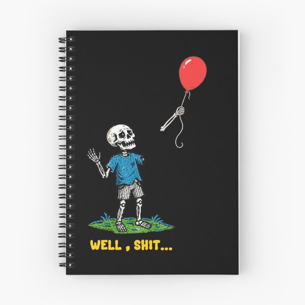 Item preview,  Well Shit  Skeleton Lost Balloon  designed and sold by TeeARTHY.