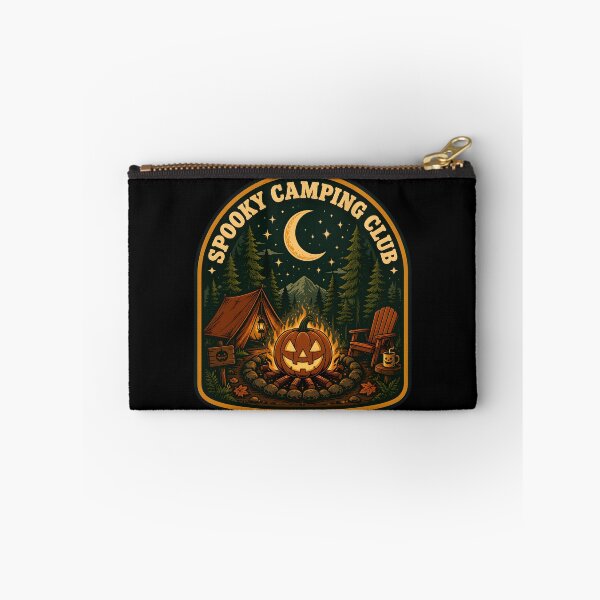 Item preview, Cozy Camping Under The Stars Vintage Halloween Forest designed and sold by DoceVaga.