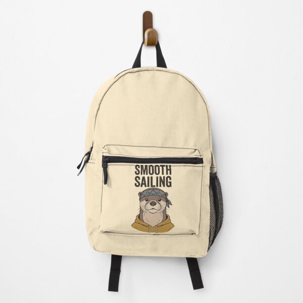 Item preview, Smooth Sailing Otter Wearing Bandana And Hoodie designed and sold by Amir Faysal.