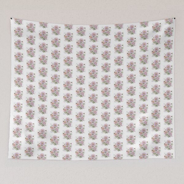 Item preview, Pastel Goth Anemone Bees Dark Floral Sticker designed and sold by FineLineBotanical .
