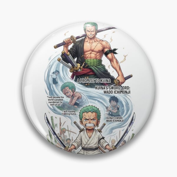 Item preview, Roronoa Zoro Path Samurai Journey One Piece designed and sold by FreakToons.
