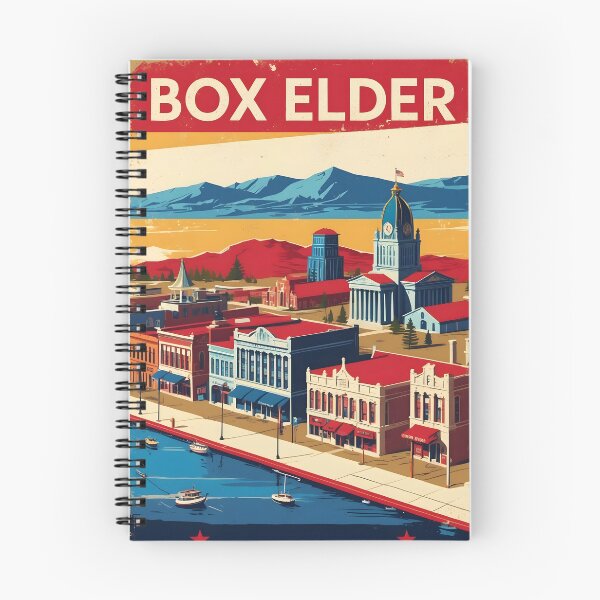 Item preview, Box Elder South Dakota Vintage Travel Tourism designed and sold by TravelersGems.