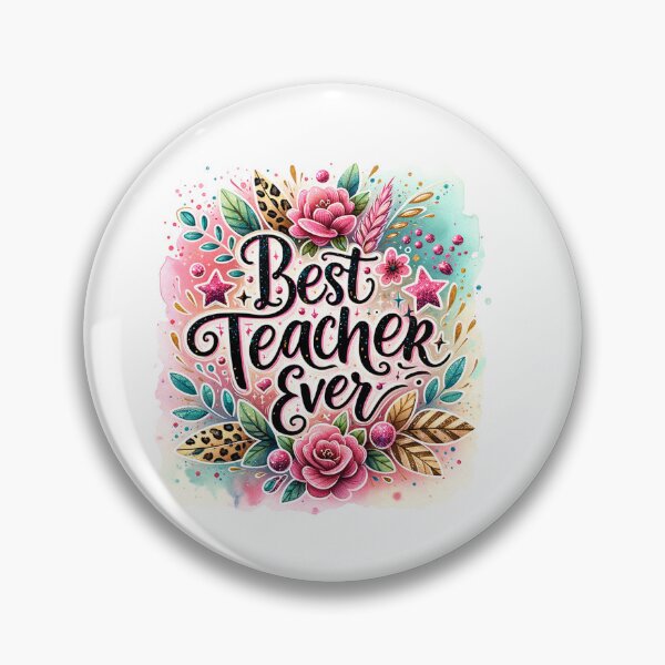 Item preview, Best Teacher Ever Teacher Appreciation School Educator Gift designed and sold by Polaris Bear.