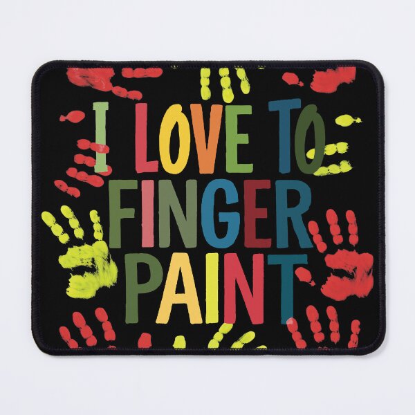 Item preview, I Love To Finger Paint Funny Creative Design designed and sold by SkymarArt.