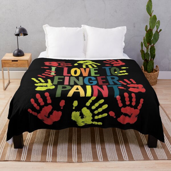 Item preview, I Love To Finger Paint Funny Creative Design designed and sold by SkymarArt.