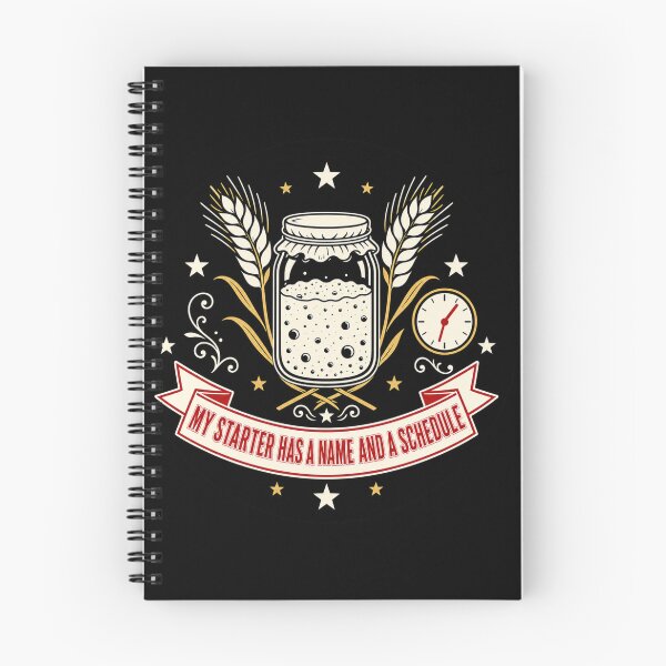Item preview, My Starter Has A Name And A Schedule Funny Sourdough Baker Vintage Badge designed and sold by EpicInks24.