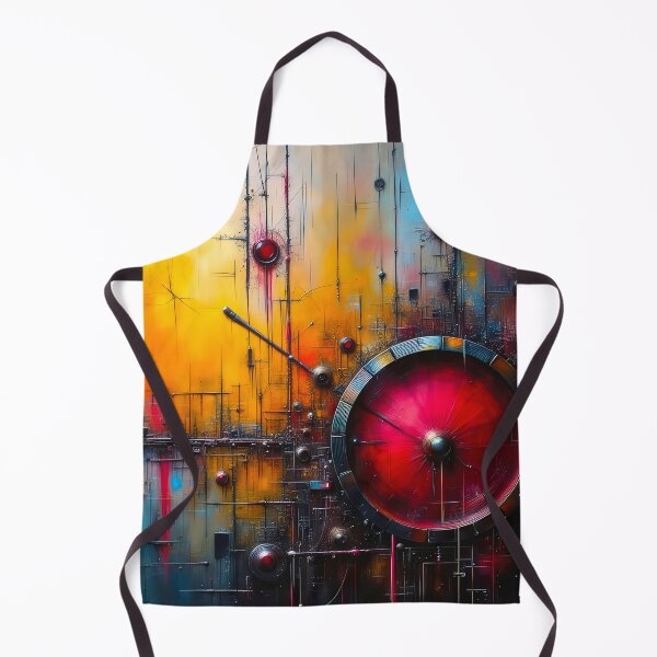 Item preview, Chromatic Resonance - Symphony of Industrial Dreams and Digital Awakening designed and sold by nyesart.