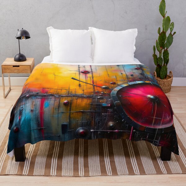 Item preview, Chromatic Resonance - Symphony of Industrial Dreams and Digital Awakening designed and sold by nyesart.