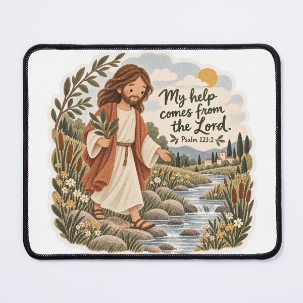 Item preview, Psalm 121:2 — My Help Comes From the Lord designed and sold by Vivalavidashop.