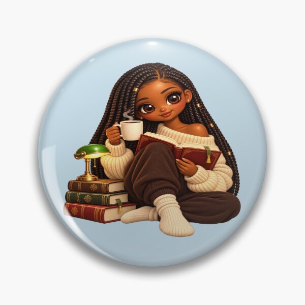 Item preview, Black Woman Book Lover Coffee Reader designed and sold by POD DYNASTY | Original Print On Demand T-Shirt Graphics.