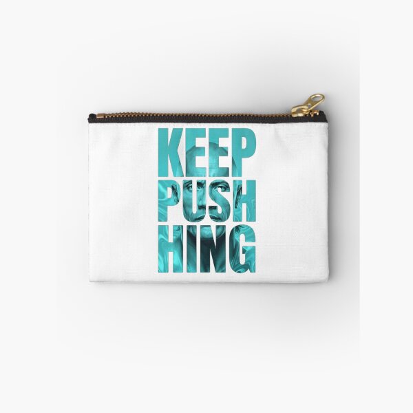 Item preview, KEEP PUSHING Amalgamation Typography  designed and sold by Imaginarium of Chaos falcon88 .