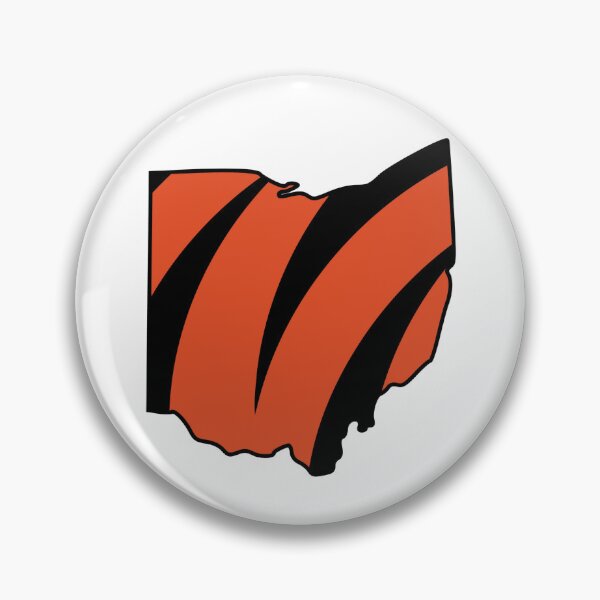 Artikelvorschau, Ohio State NFL Cincinnati Bengals Football Tiger Stripes entworfen und verkauft von Space Ghettos.