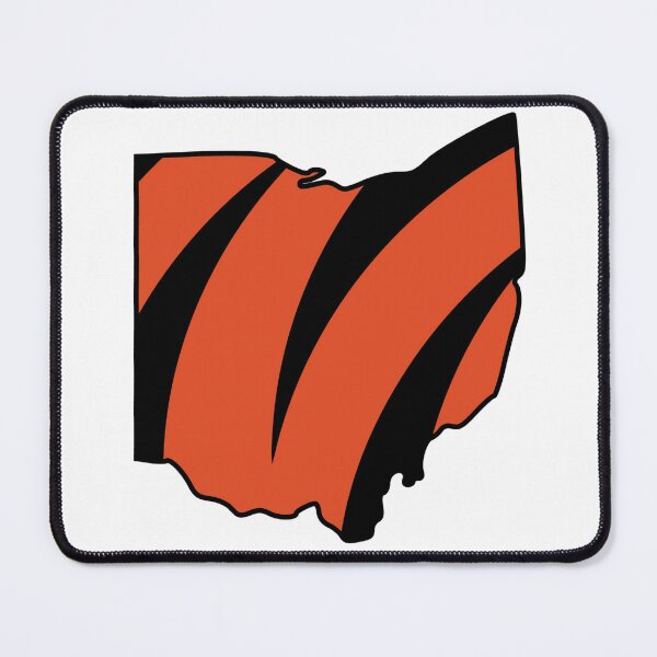 Item preview, Ohio State NFL Cincinnati Bengals Football Tiger Stripes designed and sold by Space Ghettos.