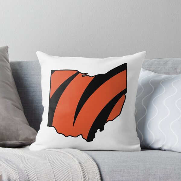 Item preview, Ohio State NFL Cincinnati Bengals Football Tiger Stripes  designed and sold by Space Ghettos.