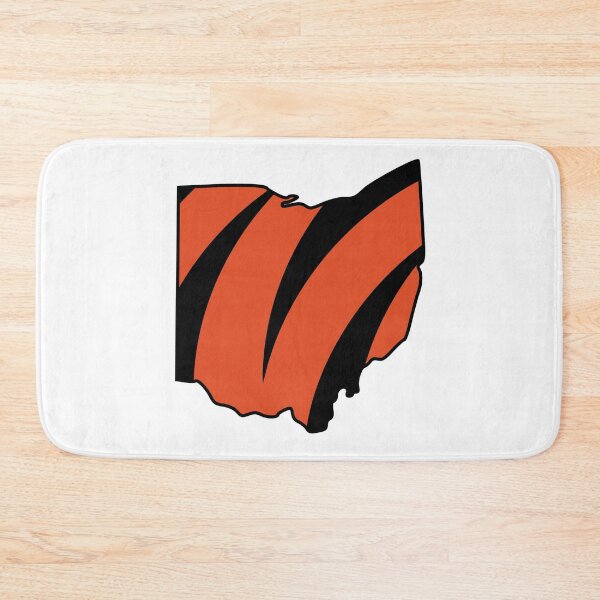 Item preview, Ohio State NFL Cincinnati Bengals Football Tiger Stripes  designed and sold by Space Ghettos.