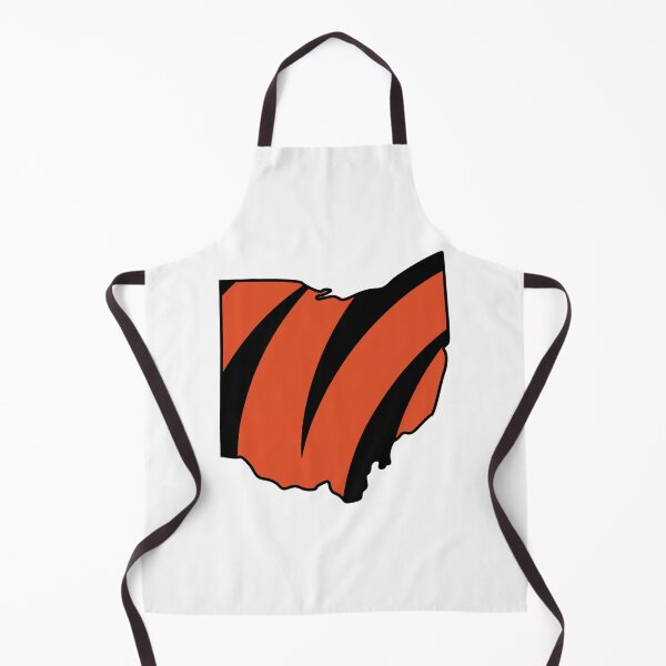 Item preview, Ohio State NFL Cincinnati Bengals Football Tiger Stripes designed and sold by Space Ghettos.