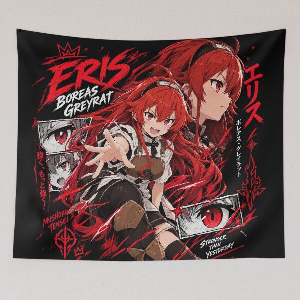 Item preview, Eris Greyrat - Mushoku Tensei designed and sold by ArtistryHavenn.