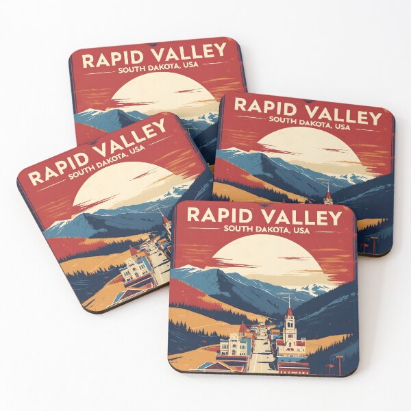 Item preview, Rapid Valley South Dakota Vintage Travel Tourism designed and sold by TravelersGems.
