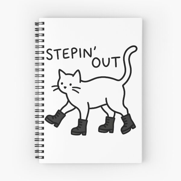 Item preview, Stepin Out White Cat Wearing Boots Minimalist Art designed and sold by Amir Faysal.