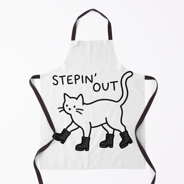 Item preview, Stepin Out White Cat Wearing Boots Minimalist Art designed and sold by Amir Faysal.
