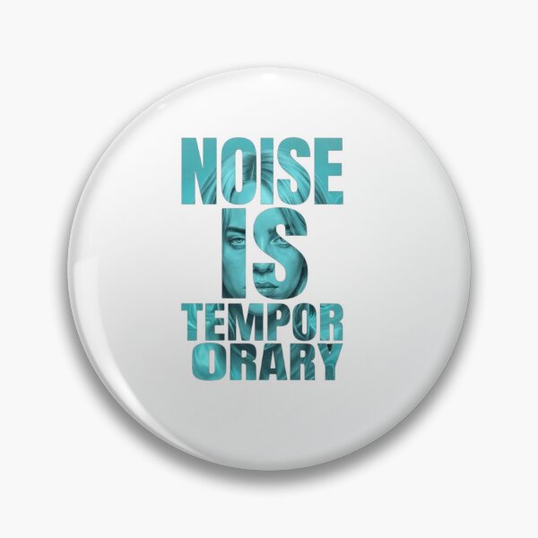 Item preview, NOISE IS TEMPORARY Amalgamation Typography  designed and sold by Imaginarium of Chaos falcon88 .